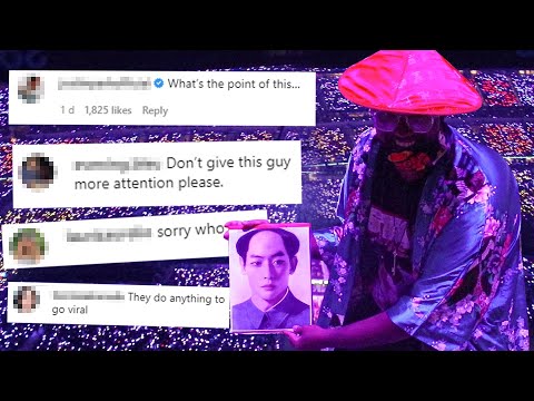 CRASHING A BTS KPOP CONCERT!! thumbnail
