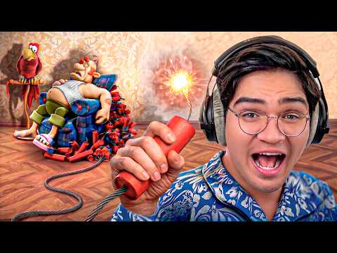 HACIENDO BROMAS A MI VECINO ? | NEIGHBOURS BACK FROM HELL thumbnail