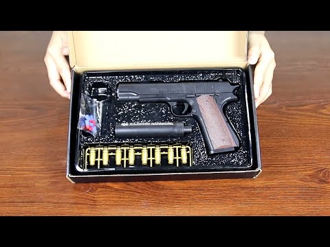 Glock M1911 Toy Gun Review 2021 - Realistic Shell Ejection Soft Bullet Toy Gun thumbnail