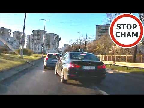 Kierowca w BMW zajeżdża wielokrotnie drogę #2227 Wasze Filmy thumbnail