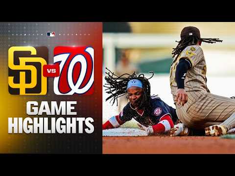 Padres vs. Nationals Game Highlights (5/29/26) | MLB Highlights thumbnail