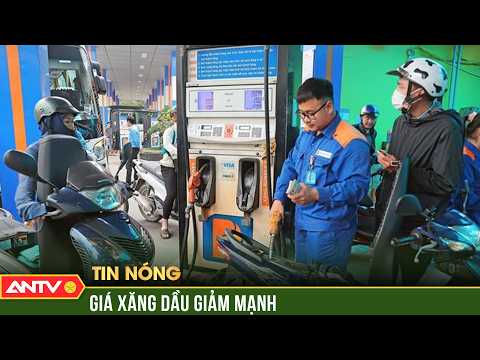Chiều 28/5, giá xăng dầu đồng loạt giảm mạnh | ANTV thumbnail