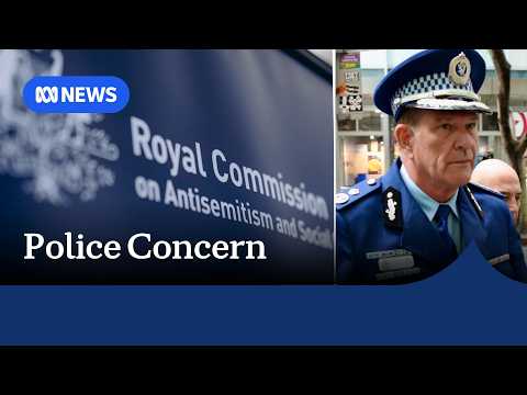 NSW Police warn against allowing private Jewish security to be armed | ABC NEWS thumbnail