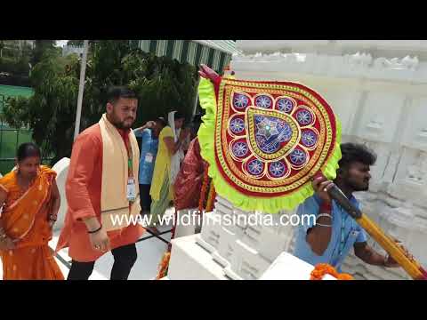 Jagannath Rath Yatra procession and temple darshan celebrations in New Delhi thumbnail