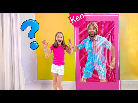 Bất Ngờ! Ken Xuất Hiện Trong Phòng Của Nastya! thumbnail