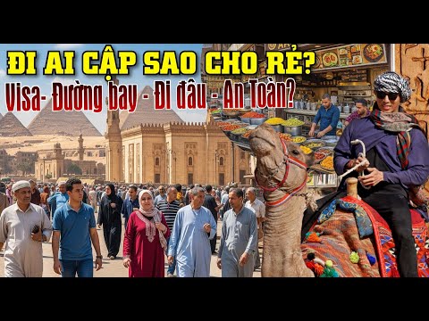 CẨN THẬN LỪA TIỀN VÀ KINH NGHIỆM KHI DU LỊCH AI CẬP - CAIRO & ALEXANDRIA thumbnail