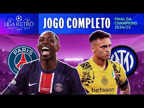 PARIS SAINT-GERMAIN 5X0 INTER DE MILÃO | JOGO COMPLETO COM IMAGENS | FINAL DA CHAMPIONS 2024/25 thumbnail