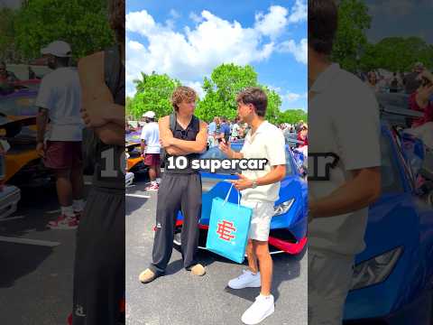 Can YOU Get 10 Fist Bumps From SuperCar Owners?😳🤜🤛 thumbnail