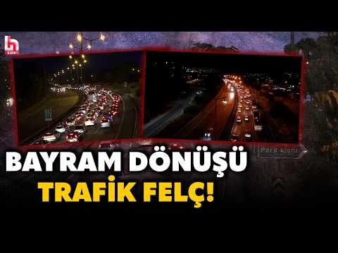 D-100 ve Kuzey Marmara Otoyolu’nda bayram dönüşü trafik kilitlendi! thumbnail