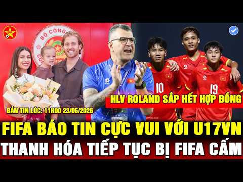 ?LỊCH THI ĐẤU CỦA FIFA, ỦNG HỘ U17 VIỆT NAM, TIN SỐC VỚI HĐ CỦA HLV ROLAND, VPF CHỐT SÂN NHÀ VIETTEL thumbnail