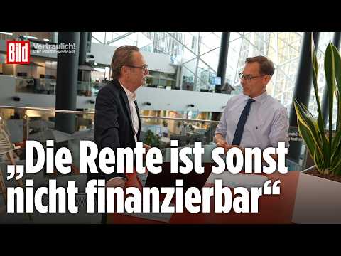 Wut-Welle: Leser beschimpfen BILD-Politikchef wegen Forderung zur Rente mit 70 | Vertraulich thumbnail