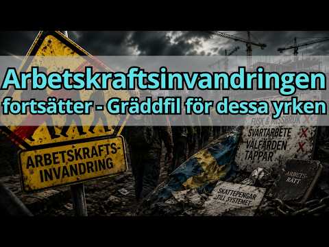 Begränsas arbetskraftsinvandringen? I dessa yrken fortsätter gräddfilen thumbnail