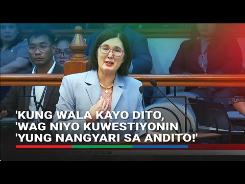 Pia Cayetano umiiyak na pumalag sa narinig mula kay Risa Hontiveros | ABS-CBN News thumbnail