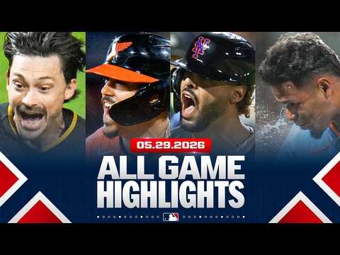 Highlights from ALL GAMES on 5/29 (FOUR WALK-OFF HOMERS and MORE!) thumbnail