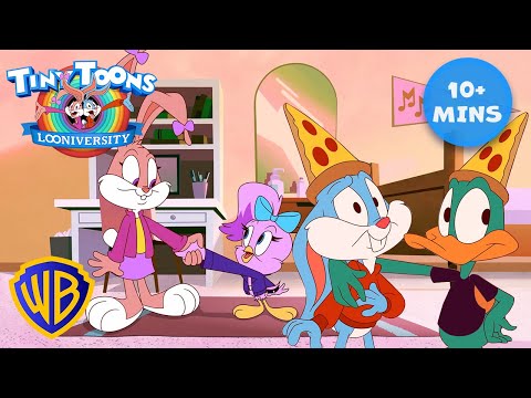 As Aventuras de Roomie! 🐰🐥🐷🦆 | Tiny Toons Looniversity 🇧🇷 | @WBKidsBrasil thumbnail