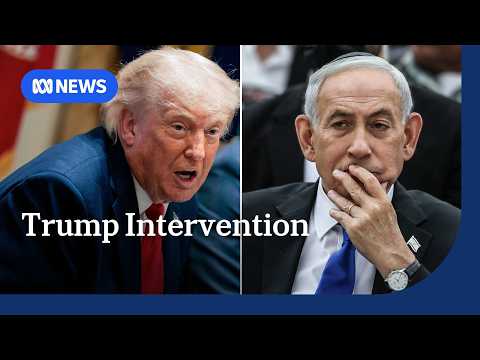 Trump reportedly takes aim at Netanyahu while brokering Israel-Hezbollah pause | ABC NEWS thumbnail