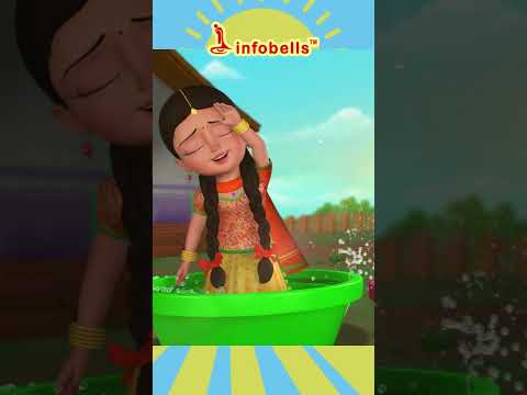 Garmi Aayi Mausam Hua Garam Song | Hindi Rhymes & Cartoons | Infobells #hindirhymes #summertime thumbnail