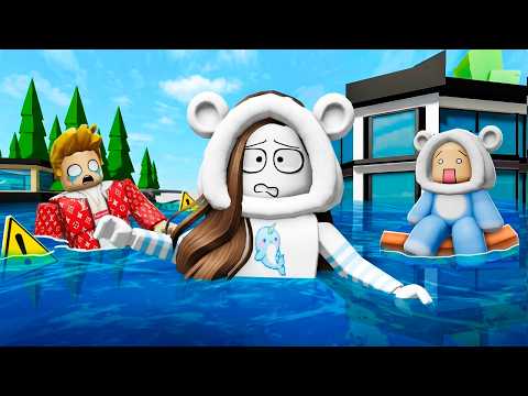 Brookhaven è stata sommersa d'acqua su roblox. thumbnail