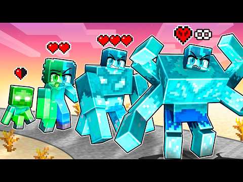 Me Convertí en ZOMBIE ELEMENTAL GIGANTES en Minecraft!?‍♂️? thumbnail