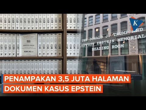3,5 Juta Halaman Dokumen Epstein Dipamerkan, Begini Penampakannya thumbnail