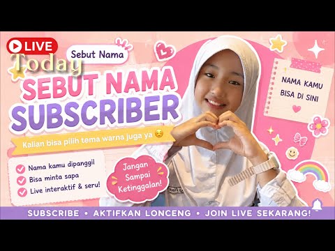 SEBUTIN NAMA DAN WARNA FAVORIT KALIAN, NANTI NOURA BUATIN JOURNAL STICKER NYA YA 😍😍 thumbnail