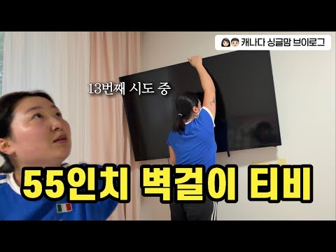 또 한번 업그레이드 (펜스 공사 ?️ 벽걸이 티비 ⚒️) thumbnail