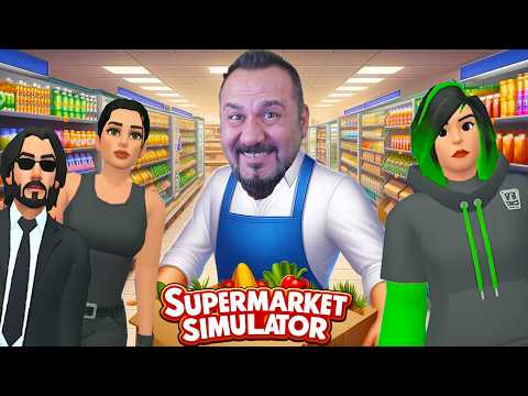 ÜNLÜLERİN MARKETİ BÜYÜDÜ! MOBİLE SUPER MARKET SİMULATÖR OYNUYORUZ thumbnail