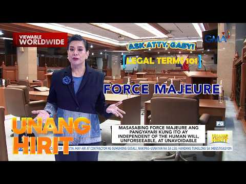 Ask Atty. Gaby - Mga legal terms sa Senado, ano ang ibig sabihin? | Unang Hirit thumbnail