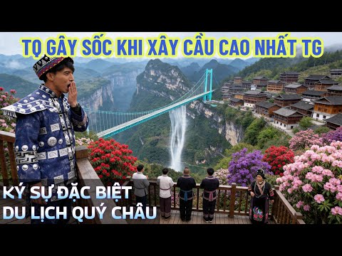 TRANH CÃI VỀ LOẠT CÔNG TRÌNH "KHỦNG NHẤT" TG Ở NƠI NGHÈO NHẤT TRUNG QUỐC| VLOG QUÝ CHÂU thumbnail