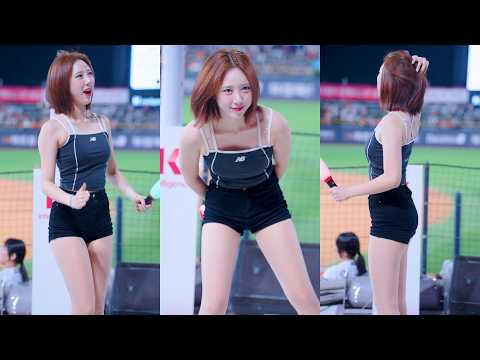 [8K] 단발은 역시 이금주 치어리더 직캠 李金珠 Lee Geumju Cheerleader ktwiz 250718 thumbnail