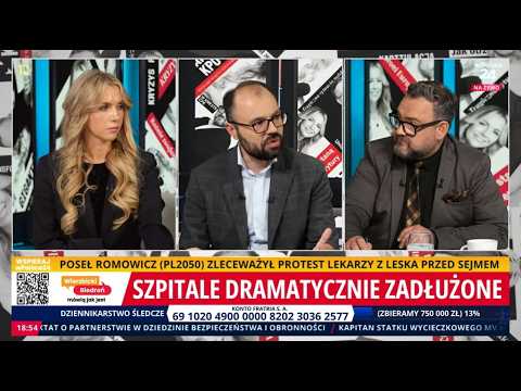 Szpitale dramatycznie zadłużone. Krzysztof Szczucki | Wierzbicki Biedroń mówią, jak jest thumbnail