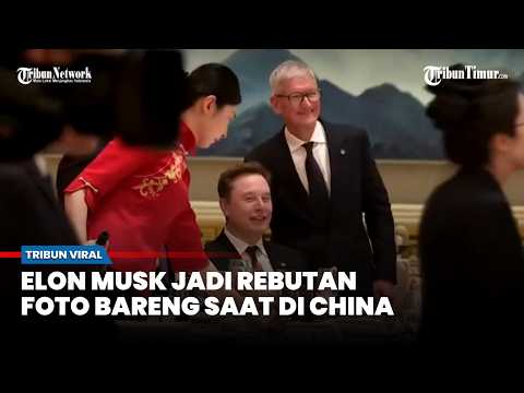 Elon Musk Diserbu Fans di China, Kerumunan Heboh Saat Sang Miliarder Muncul thumbnail