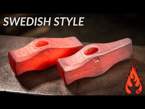 Blacksmithing - Forging Swedish Style Hammers thumbnail