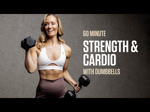 60MIN Strength & Cardio Workout / Power Hour!! thumbnail