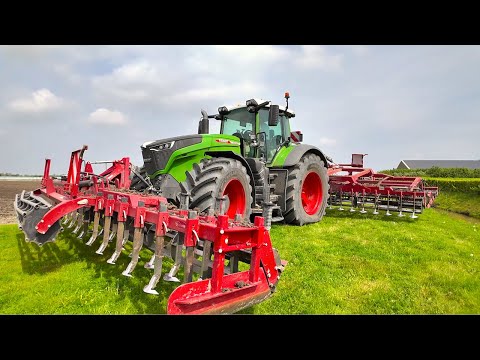 Subsoiling - Preparing Seedbed - Drilling Maize | FENDT 1050 Gen3 - 942 - JD 6R185 | Heavy Clay Soil thumbnail