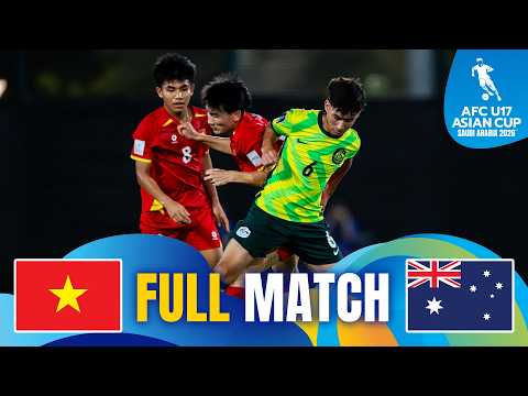 Vietnam vs Australia | Full Match | Quarter-Finals – AFC U17 Asian Cup™ thumbnail