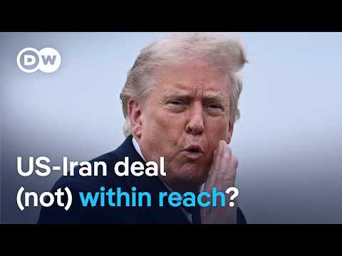 Trump dials back confidence on reaching deal with Iran | DW News thumbnail