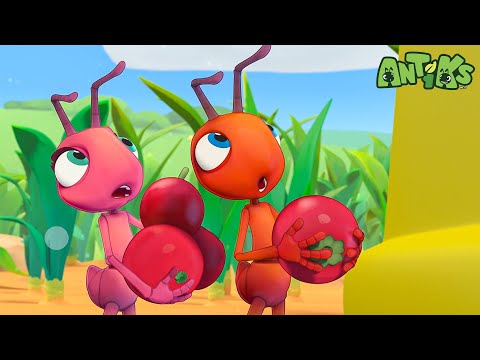 Fruits And Spins! | Antiks | हिंदी कार्टून | Oddbods Hindi thumbnail