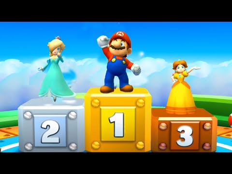 Mario Party Rush - Minigames - Mario vs Rosalina vs Peach  (Master CPU) thumbnail