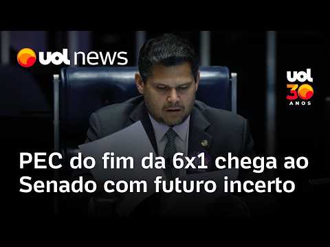 PEC do fim da escala 6x1 chega ao Senado com incerteza sobre Alcolumbre e oposição dividida thumbnail
