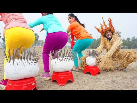 3 Wife World Class Comedy Video 2025 try not to laugh episode 248 By Our Fun Tv thumbnail