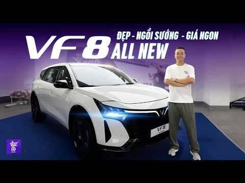 Xem Thực Tế Vinfast VF 8 The All New Ngoài Đời: Đẹp, Ngồi Sướng, Giá Thơm! thumbnail