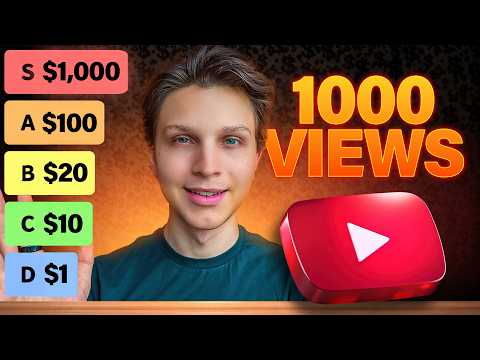How Much These 10 Niches Pay Per 1,000 Views on YouTube thumbnail