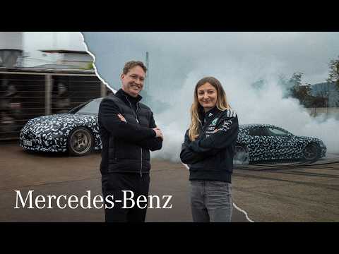 Racing Driver Approved? Doriane Pin tests the new Mercedes-AMG GT 4-Door Coupé. thumbnail