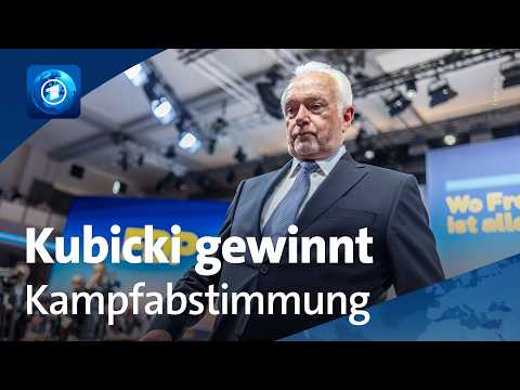 Wahl zum Parteivorsitz: Kubicki siegt über Strack-Zimmermann und wird neuer FDP-Chef thumbnail