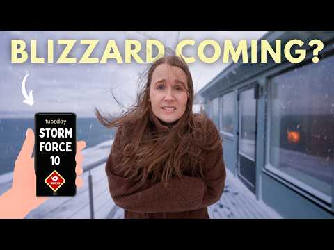 Preparing for our 4th storm this month… but will it arrive?  |  Svalbard thumbnail