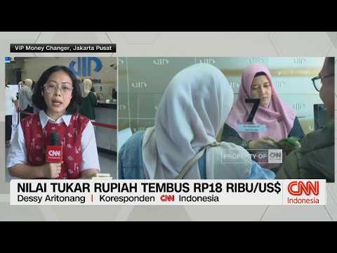Nilai Tukar Rupiah Tembus Rp18 Ribu/US$ thumbnail