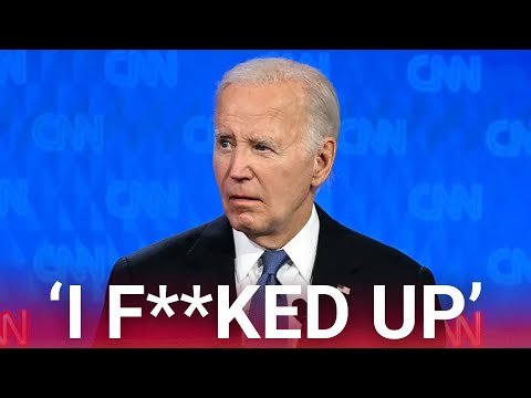 Joe Biden admits he ‘really f**ked up’ after disastrous debate against Trump thumbnail