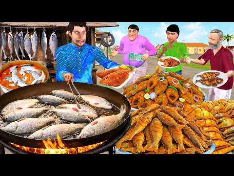 बंगड़ा मछली | Bangada Machli Curry Ka Hungama | Desi Fish Comedy Hindi Kahaniya thumbnail