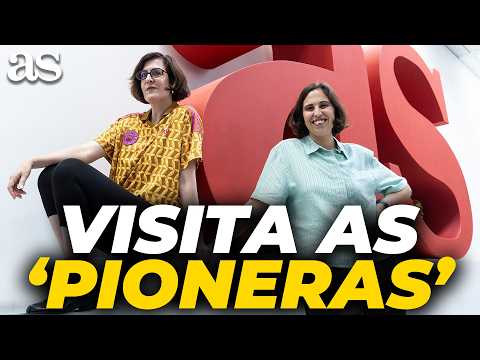PIONERAS: SOLO QUERÍAN JUGAR (Película 2026) | Visita de las actrices al Diario AS thumbnail